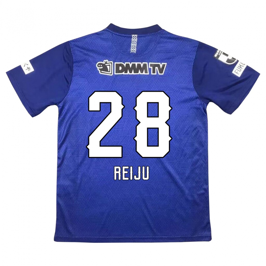 Niño Camiseta Reiju Tsuruno #28 Azul Oscuro 1ª Equipación 2024/25 La Camisa Perú