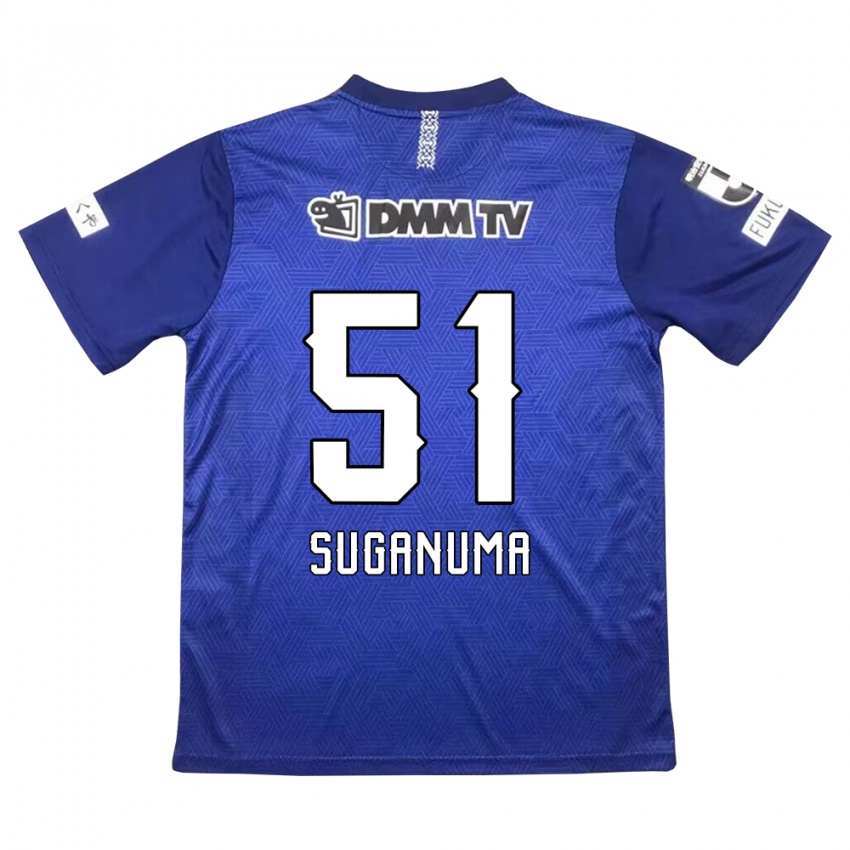 Niño Camiseta Kazuaki Suganuma #51 Azul Oscuro 1ª Equipación 2024/25 La Camisa Perú