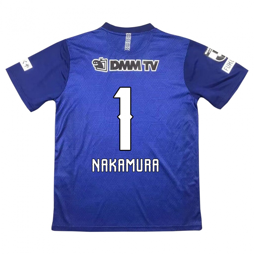 Niño Camiseta Seigo Nakamura #1 Azul Oscuro 1ª Equipación 2024/25 La Camisa Perú