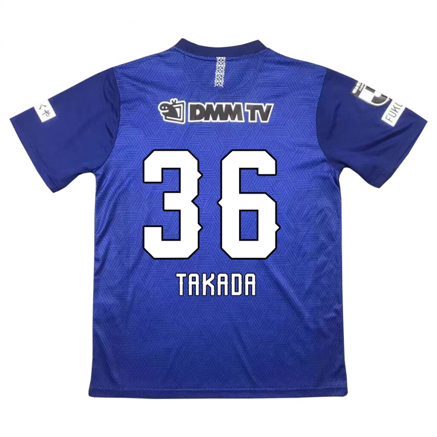 Niño Camiseta Seiya Takada #36 Azul Oscuro 1ª Equipación 2024/25 La Camisa Perú