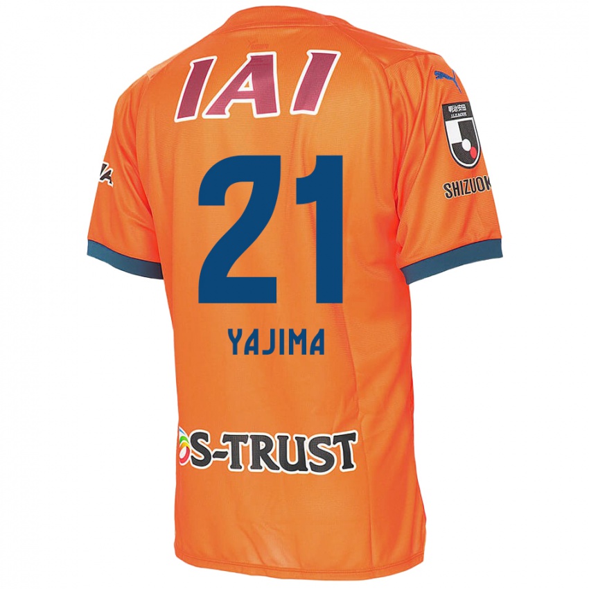 Niño Camiseta Shinya Yajima #21 Naranja Azul 1ª Equipación 2024/25 La Camisa Perú