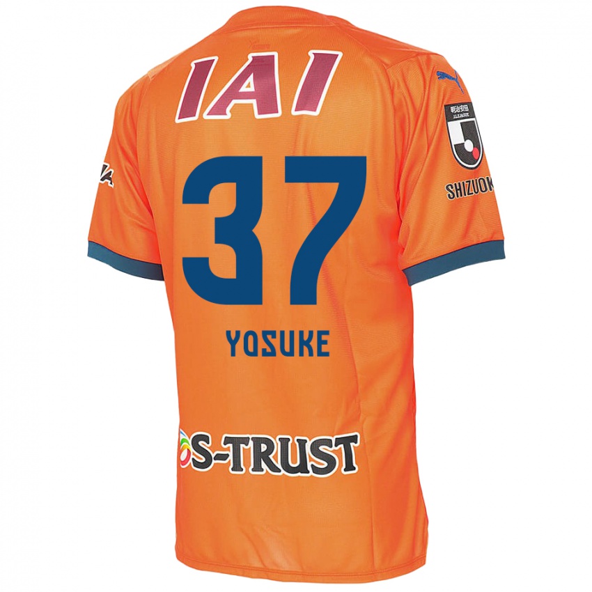 Niño Camiseta Yosuke Morishige #37 Naranja Azul 1ª Equipación 2024/25 La Camisa Perú