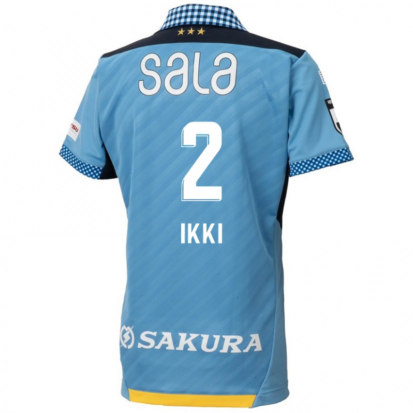 Niño Camiseta Ikki Kawasaki #2 Azul Negro 1ª Equipación 2024/25 La Camisa Perú