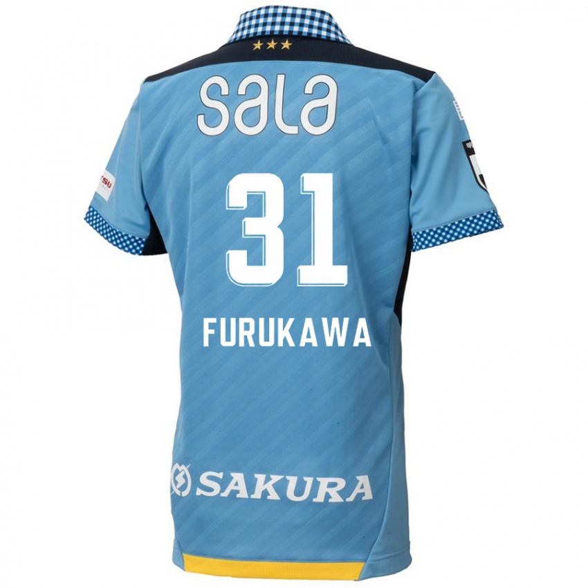 Niño Camiseta Yosuke Furukawa #31 Azul Negro 1ª Equipación 2024/25 La Camisa Perú