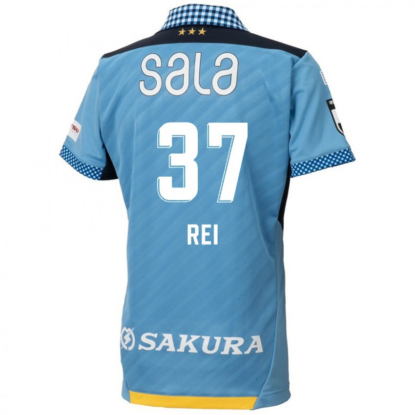 Niño Camiseta Rei Hirakawa #37 Azul Negro 1ª Equipación 2024/25 La Camisa Perú