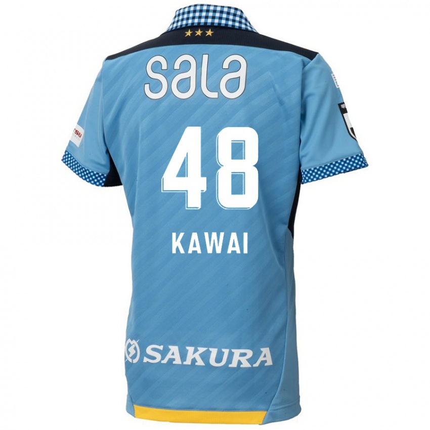 Niño Camiseta Tokumo Kawai #48 Azul Negro 1ª Equipación 2024/25 La Camisa Perú