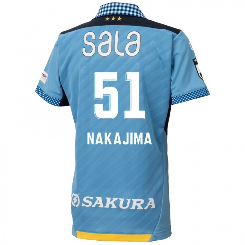 Niño Camiseta Keitaro Nakajima #51 Azul Negro 1ª Equipación 2024/25 La Camisa Perú