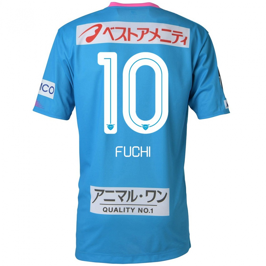 Niño Camiseta Fuchi Honda #10 Azul Rosado 1ª Equipación 2024/25 La Camisa Perú