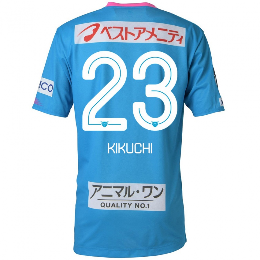 Niño Camiseta Taichi Kikuchi #23 Azul Rosado 1ª Equipación 2024/25 La Camisa Perú