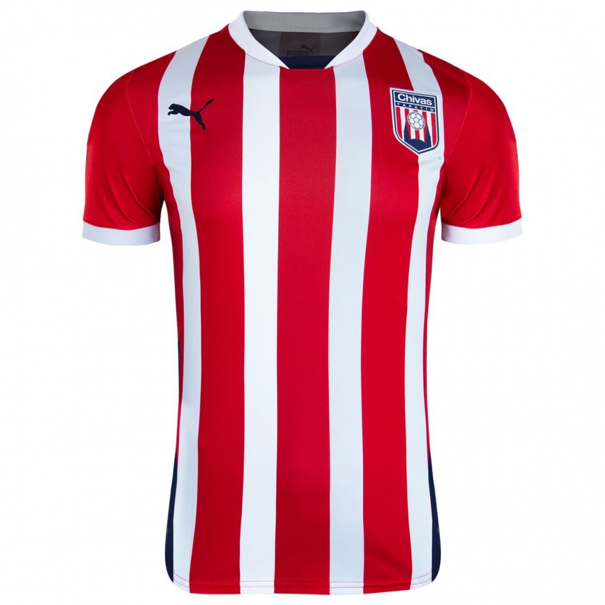 Niño Camiseta Erick Montiel #71 Rojo Blanco 1ª Equipación 2024/25 La Camisa Perú