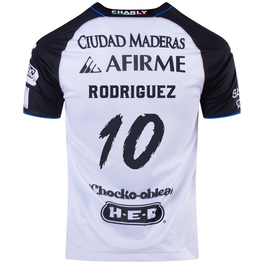 Niño Camiseta Lucas Rodríguez #10 Azul Negro 1ª Equipación 2024/25 La Camisa Perú