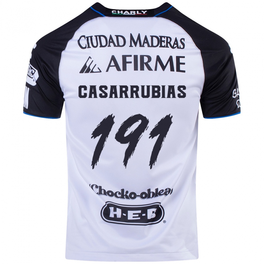 Niño Camiseta Aaron Casarrubias #191 Azul Negro 1ª Equipación 2024/25 La Camisa Perú