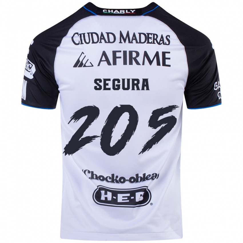 Niño Camiseta Mathías Segura #205 Azul Negro 1ª Equipación 2024/25 La Camisa Perú