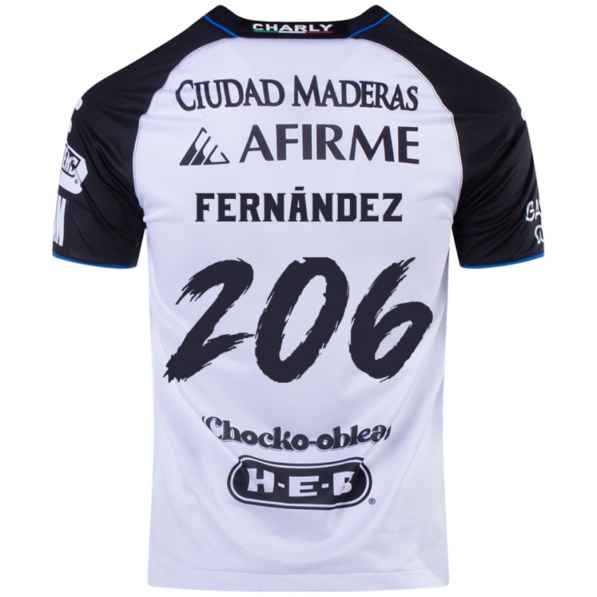 Niño Camiseta Erik Fernández #206 Azul Negro 1ª Equipación 2024/25 La Camisa Perú