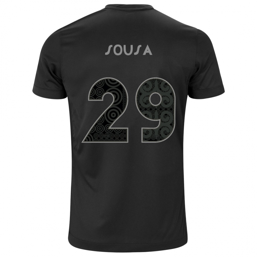 Niño Camiseta Arthur Sousa #29 Negro 2ª Equipación 2024/25 La Camisa Perú