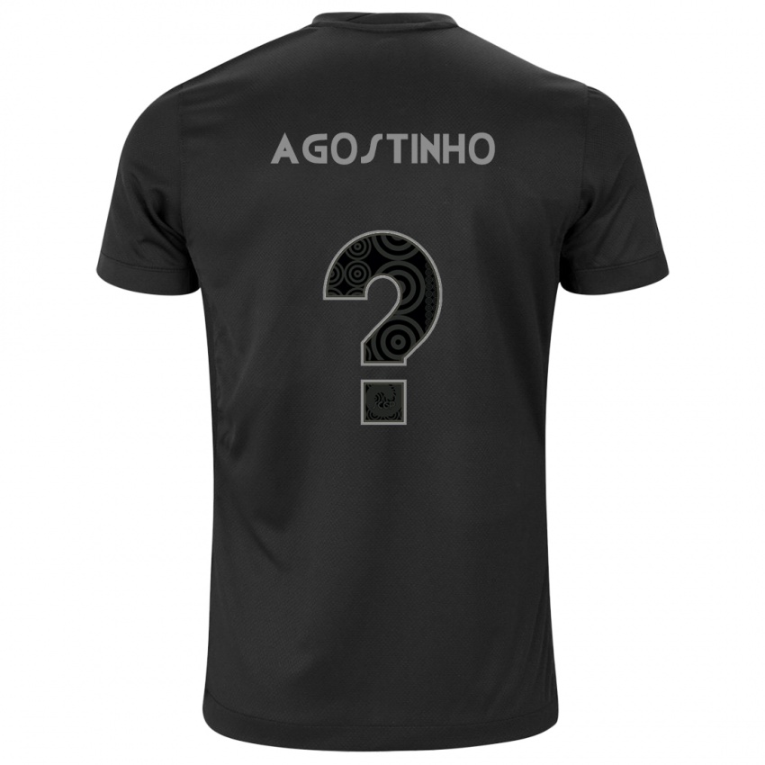 Niño Camiseta Léo Agostinho #0 Negro 2ª Equipación 2024/25 La Camisa Perú