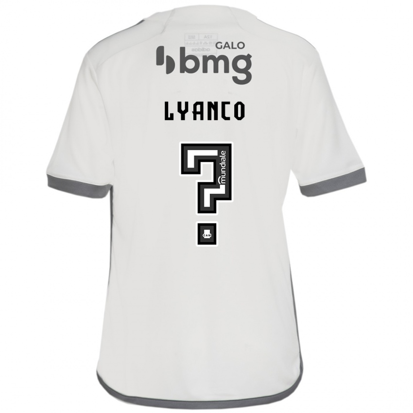 Niño Camiseta Lyanco #0 Blanquecino 2ª Equipación 2024/25 La Camisa Perú