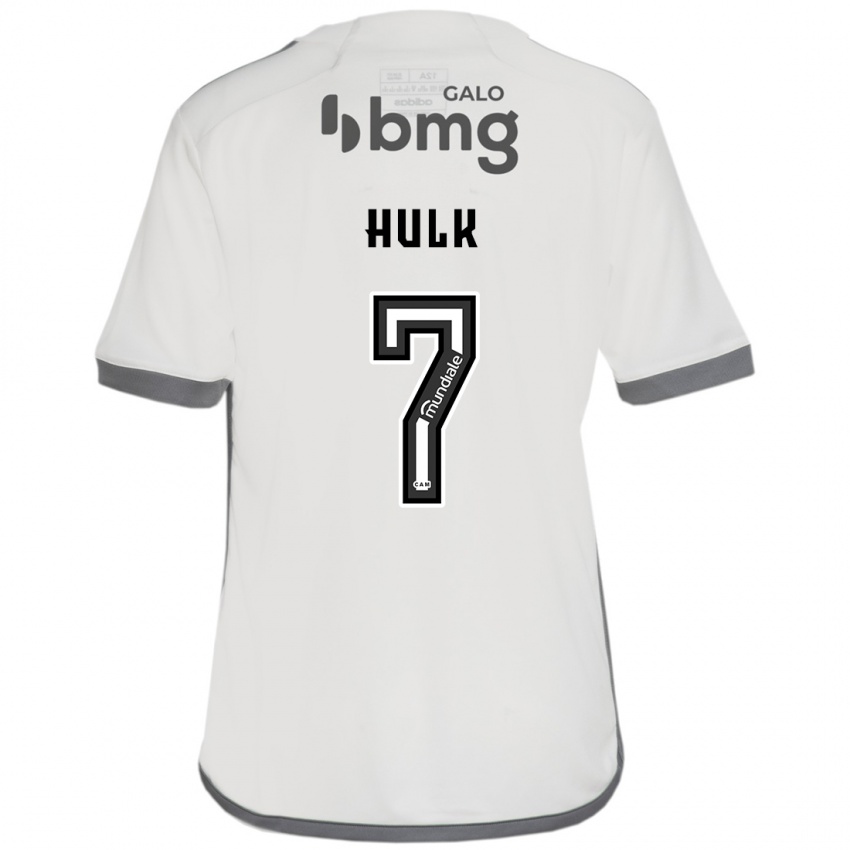 Niño Camiseta Hulk #7 Blanquecino 2ª Equipación 2024/25 La Camisa Perú