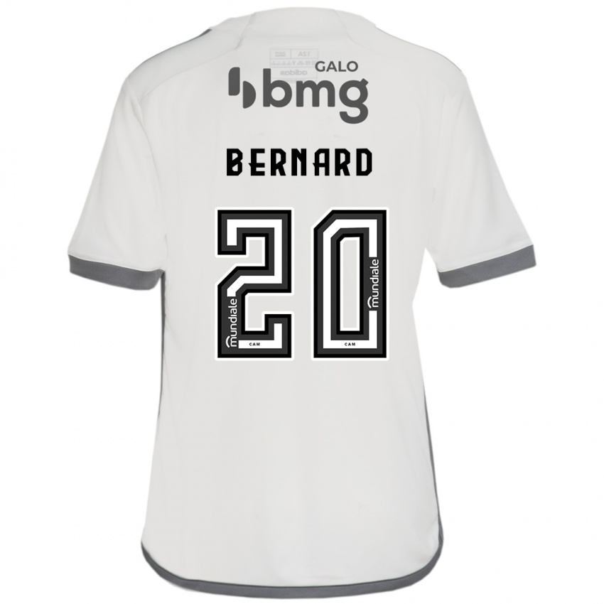 Niño Camiseta Bernard #20 Blanquecino 2ª Equipación 2024/25 La Camisa Perú