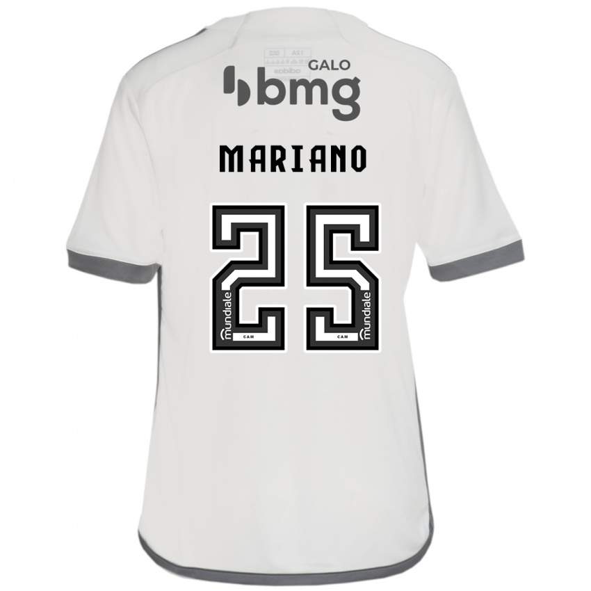 Niño Camiseta Mariano #25 Blanquecino 2ª Equipación 2024/25 La Camisa Perú