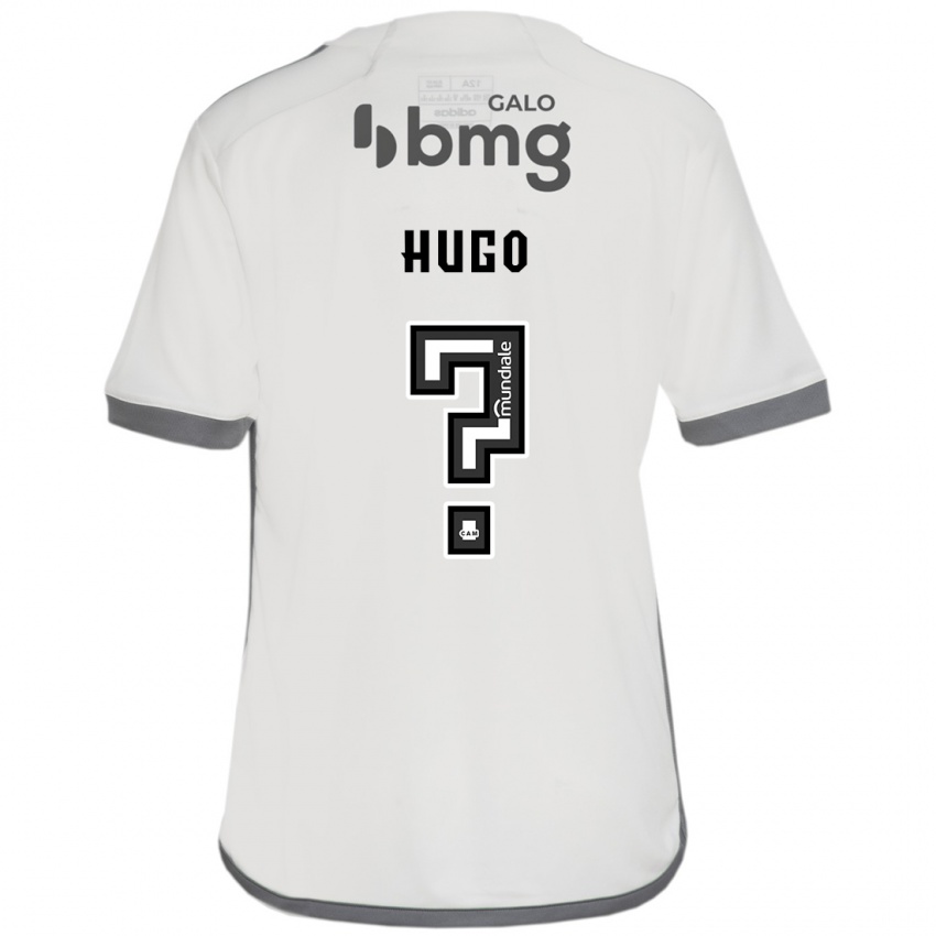 Niño Camiseta Victor Hugo #0 Blanquecino 2ª Equipación 2024/25 La Camisa Perú