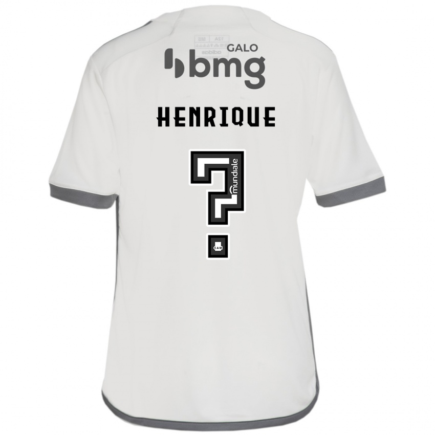 Niño Camiseta Bruno Henrique #0 Blanquecino 2ª Equipación 2024/25 La Camisa Perú