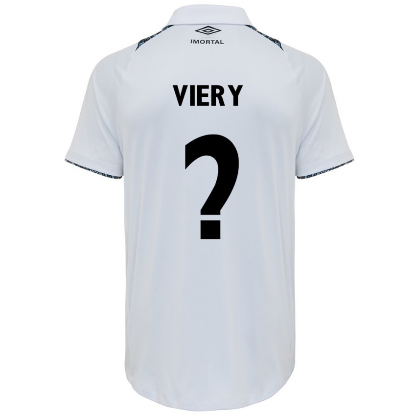 Niño Camiseta Viery #0 Blanco Azul 2ª Equipación 2024/25 La Camisa Perú