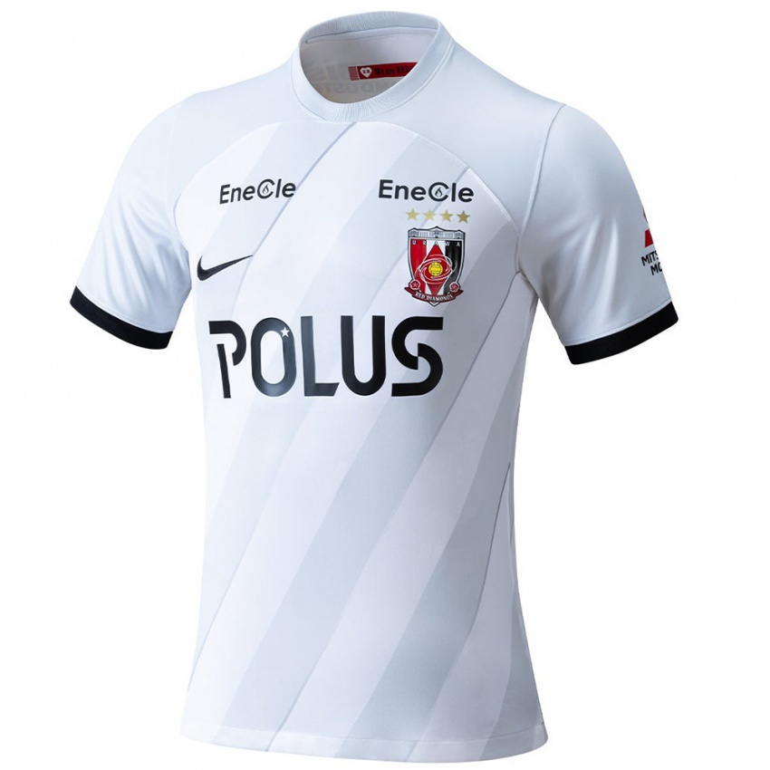 Niño Camiseta Rikito Inoue #23 Gris Blanco 2ª Equipación 2024/25 La Camisa Perú