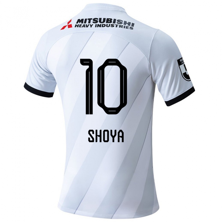 Niño Camiseta Shoya Nakajima #10 Gris Blanco 2ª Equipación 2024/25 La Camisa Perú