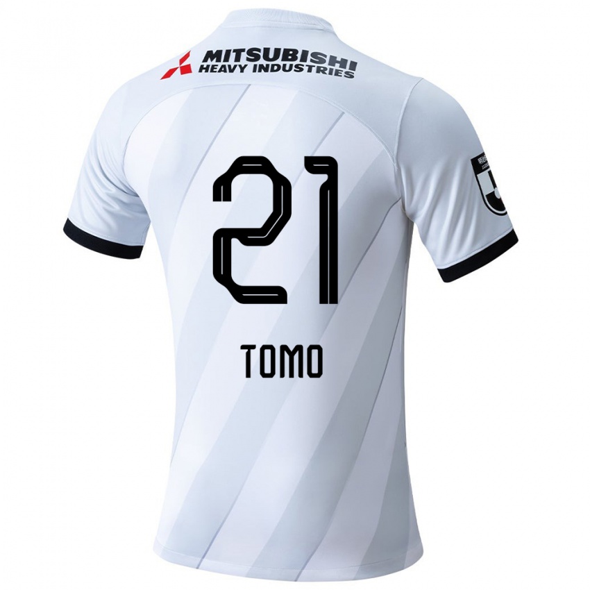 Niño Camiseta Tomoaki Okubo #21 Gris Blanco 2ª Equipación 2024/25 La Camisa Perú