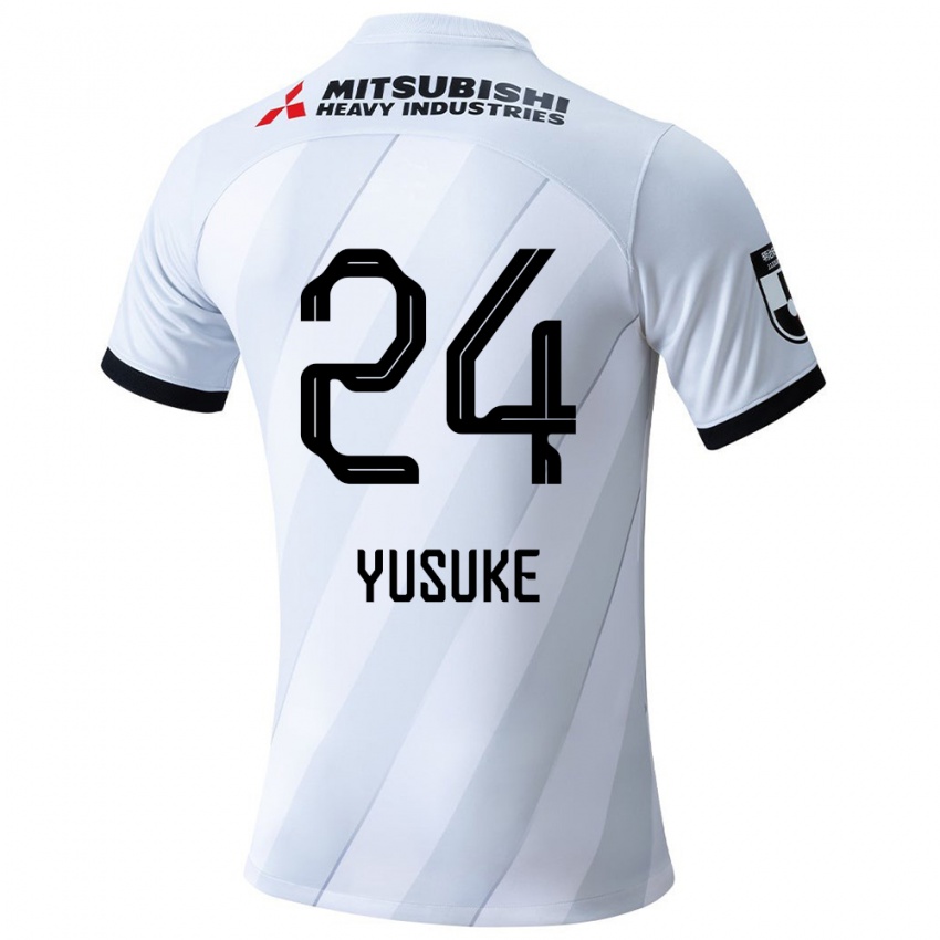 Niño Camiseta Yusuke Matsuo #24 Gris Blanco 2ª Equipación 2024/25 La Camisa Perú