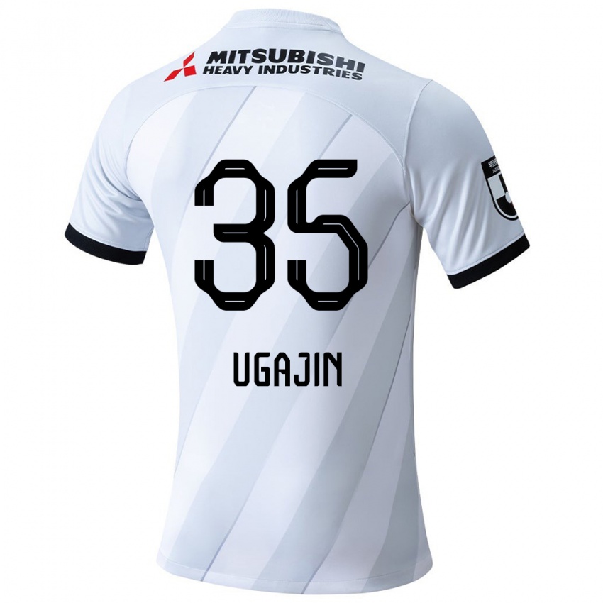 Niño Camiseta Tomoya Ugajin #35 Gris Blanco 2ª Equipación 2024/25 La Camisa Perú