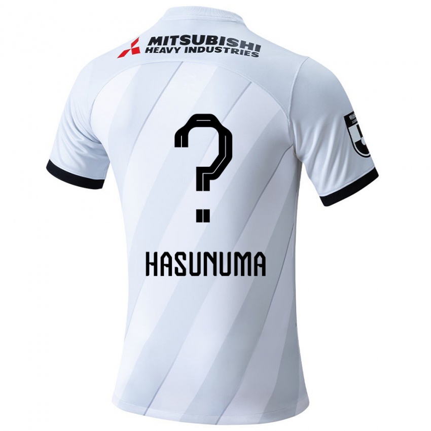 Niño Camiseta Shunsuke Hasunuma #0 Gris Blanco 2ª Equipación 2024/25 La Camisa Perú