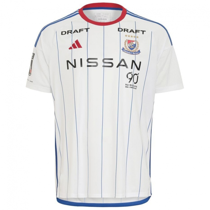 Niño Camiseta Kenta Inoue #17 Blanco Azul Rojo 2ª Equipación 2024/25 La Camisa Perú