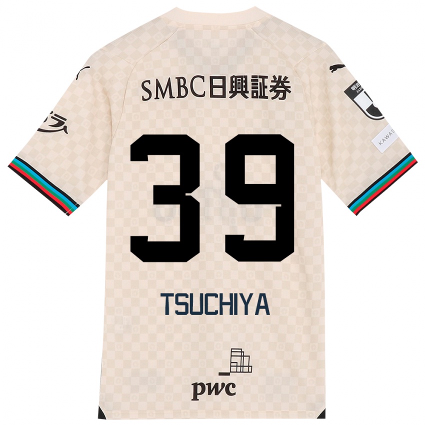 Niño Camiseta Kaito Tsuchiya #39 Blanco Gris 2ª Equipación 2024/25 La Camisa Perú