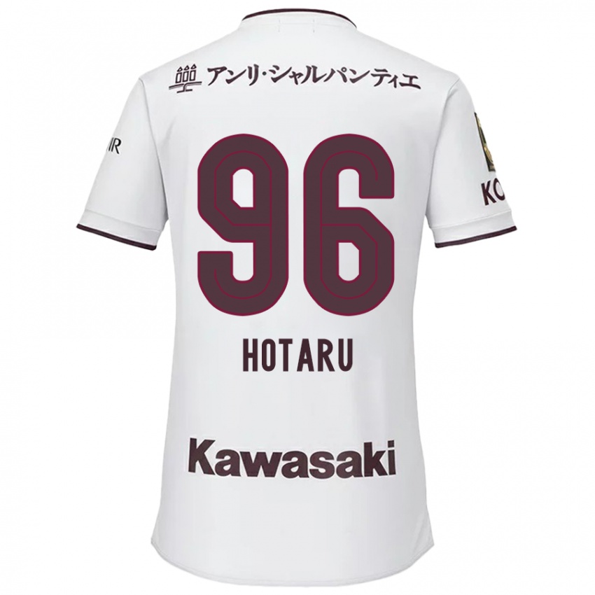 Niño Camiseta Hotaru Yamaguchi #96 Blanco Rojo 2ª Equipación 2024/25 La Camisa Perú