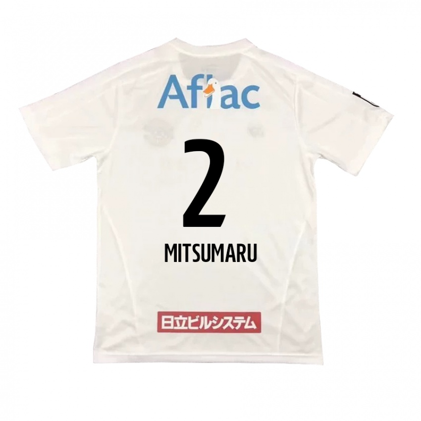 Niño Camiseta Hiromu Mitsumaru #2 Blanco Negro 2ª Equipación 2024/25 La Camisa Perú