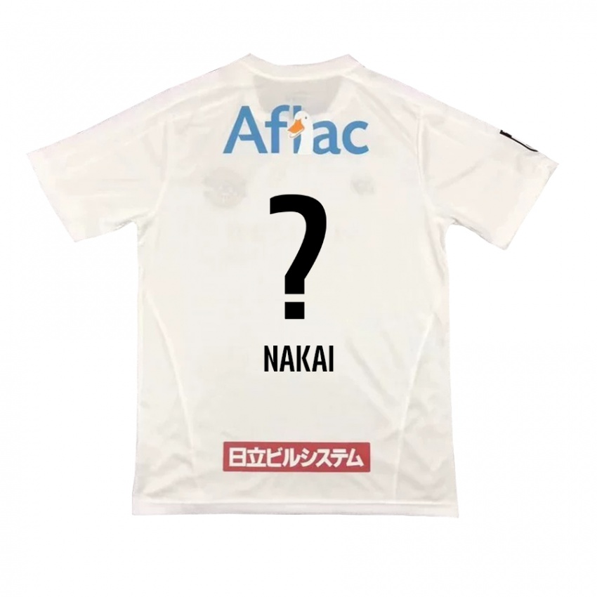 Niño Camiseta Yamato Nakai #0 Blanco Negro 2ª Equipación 2024/25 La Camisa Perú