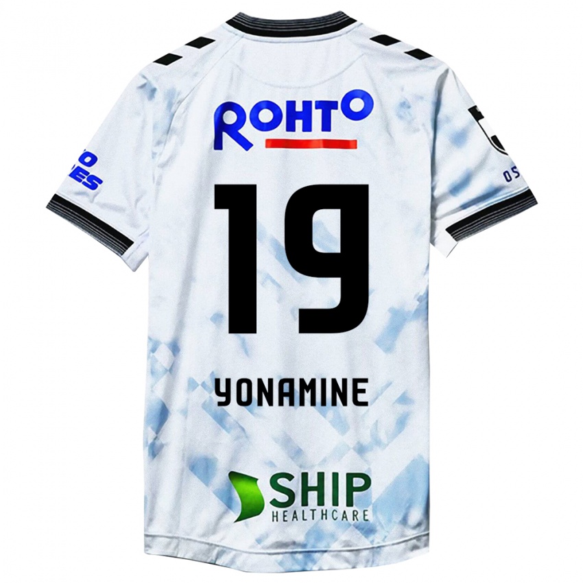 Niño Camiseta Kotaro Yonamine #19 Blanco Negro 2ª Equipación 2024/25 La Camisa Perú