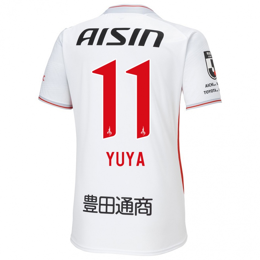 Niño Camiseta Yuya Yamagishi #11 Blanco Amarillo Rojo 2ª Equipación 2024/25 La Camisa Perú