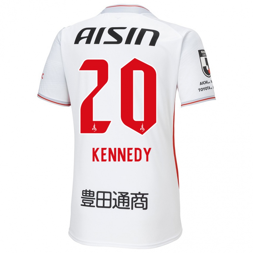 Niño Camiseta Kennedy Egbus Mikuni #20 Blanco Amarillo Rojo 2ª Equipación 2024/25 La Camisa Perú