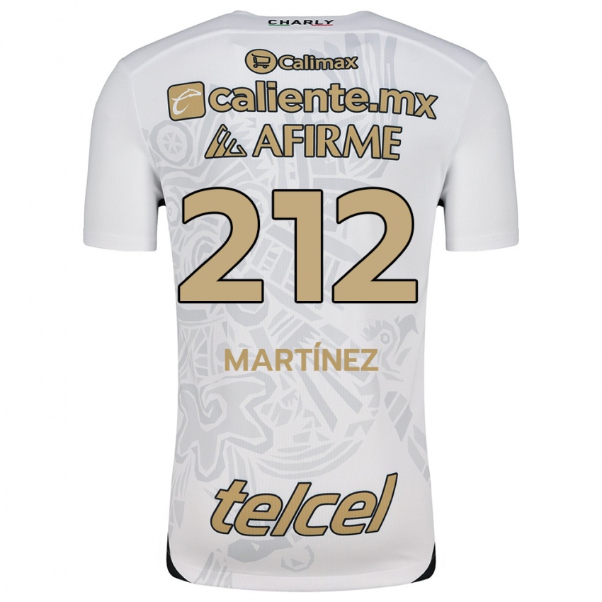 Niño Camiseta Juan Martínez #212 Blanco Negro 2ª Equipación 2024/25 La Camisa Perú