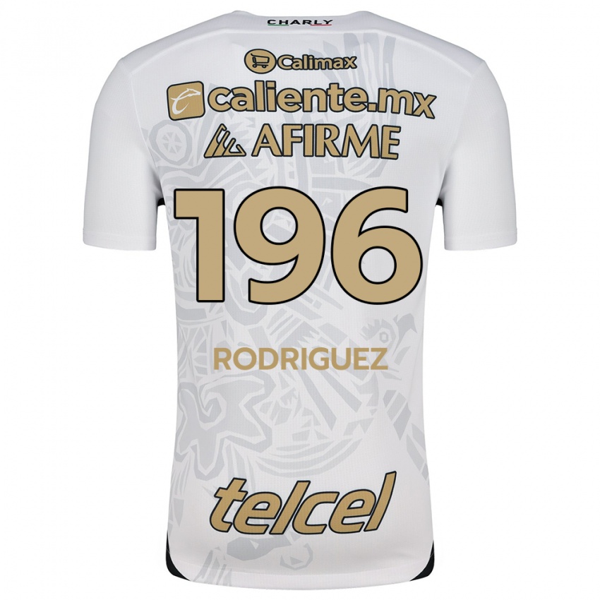 Niño Camiseta Prince Rodríguez #196 Blanco Negro 2ª Equipación 2024/25 La Camisa Perú