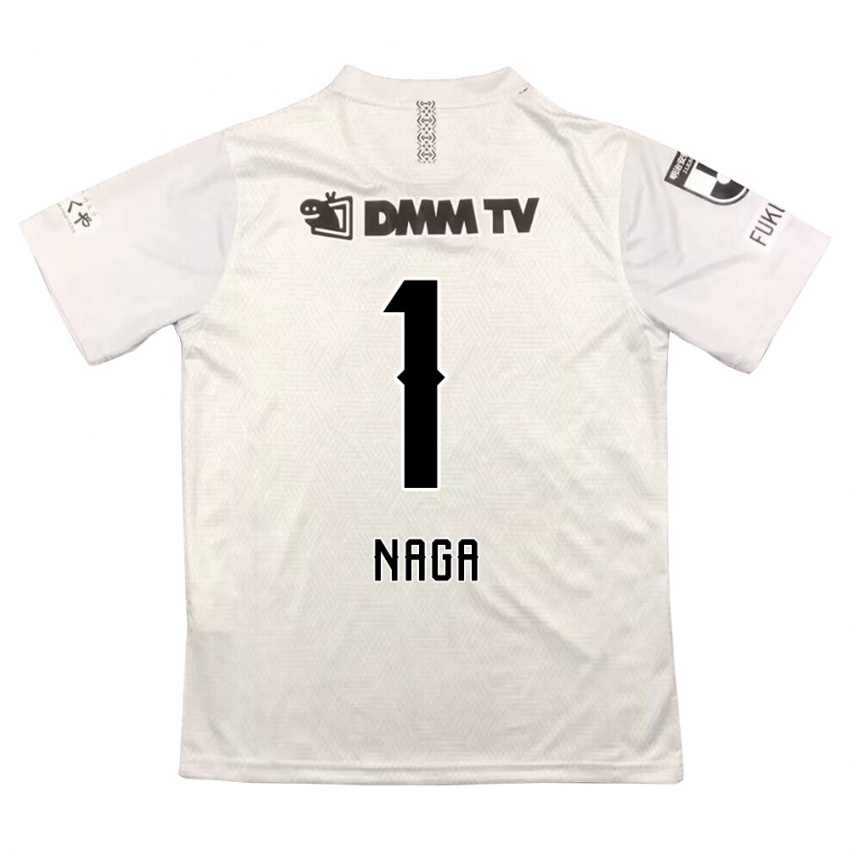 Niño Camiseta Takumi Nagaishi #1 Gris Negro 2ª Equipación 2024/25 La Camisa Perú