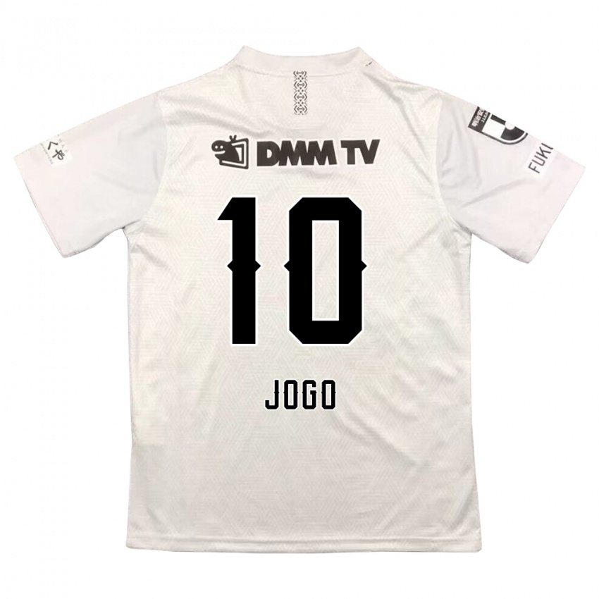 Niño Camiseta Hisashi Jogo #10 Gris Negro 2ª Equipación 2024/25 La Camisa Perú