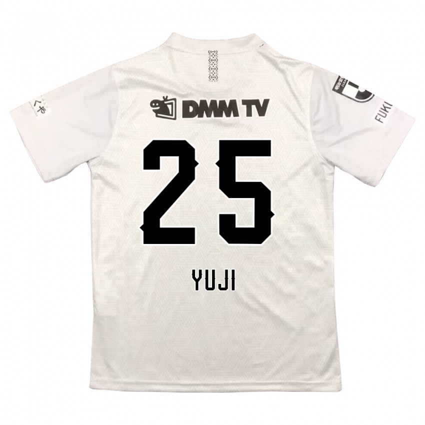 Niño Camiseta Yuji Kitajima #25 Gris Negro 2ª Equipación 2024/25 La Camisa Perú