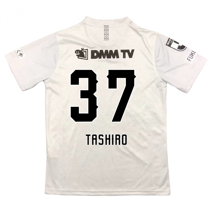 Niño Camiseta Masaya Tashiro #37 Gris Negro 2ª Equipación 2024/25 La Camisa Perú