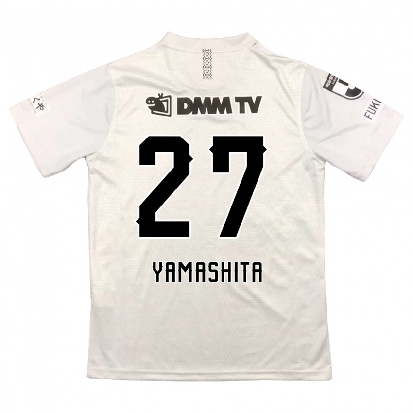 Niño Camiseta Sotaro Yamashita #27 Gris Negro 2ª Equipación 2024/25 La Camisa Perú