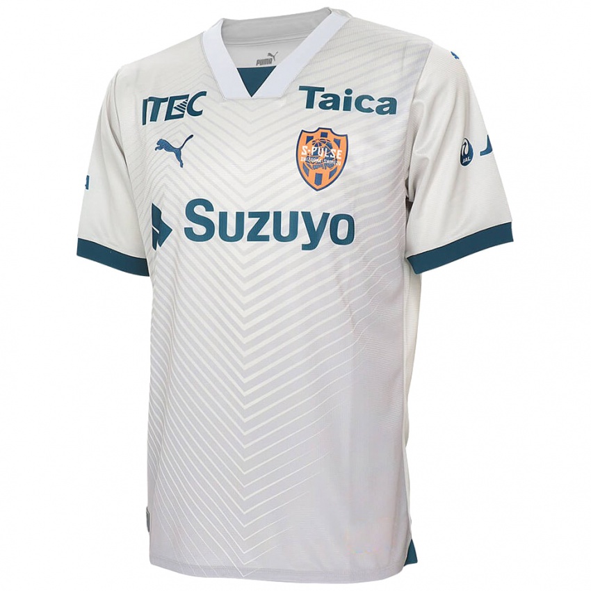 Niño Camiseta Ryoya Abe #20 Blanco Azul 2ª Equipación 2024/25 La Camisa Perú