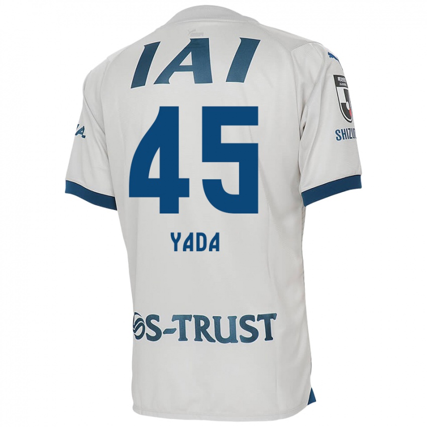 Niño Camiseta Ryunosuke Yada #45 Blanco Azul 2ª Equipación 2024/25 La Camisa Perú